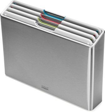 Набор разделочных досок Joseph Joseph Folio Steel 28.7&times;38 см в стальном кейсе, 4 шт. 1000072 фото