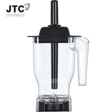 Чаша для блендера JTC, 1.5 л, BPA Free, прозора, вигнута 702010 фото