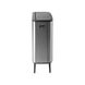 Ведро для мусора Brabantia Touch Bin Bo Hi 2х30 л, матовая сталь с защитой от отпечатков 130649 фото 8