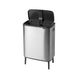 Ведро для мусора Brabantia Touch Bin Bo Hi 2х30 л, матовая сталь с защитой от отпечатков 130649 фото 5