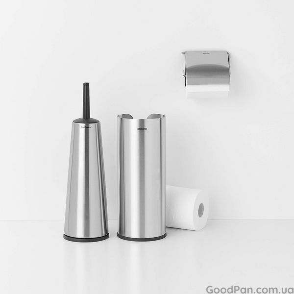 Набор аксессуаров для туалета Brabantia ReNew 3 пр, стальной 280665 фото
