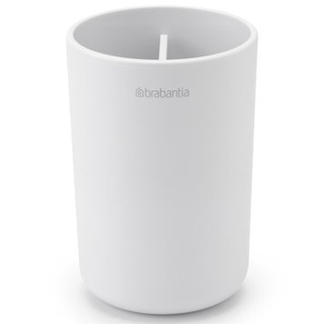 Стакан для зубных щеток Brabantia ReNew 11х7.6 см, белый 280306 фото