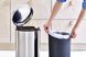 Ведро для мусора Brabantia Pedal Bin 20 л, матовая сталь с защитой от отпечатков 111907 фото 3