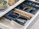 Органайзер на 9 ножей Joseph Joseph Drawer Store синий 85182 фото 3