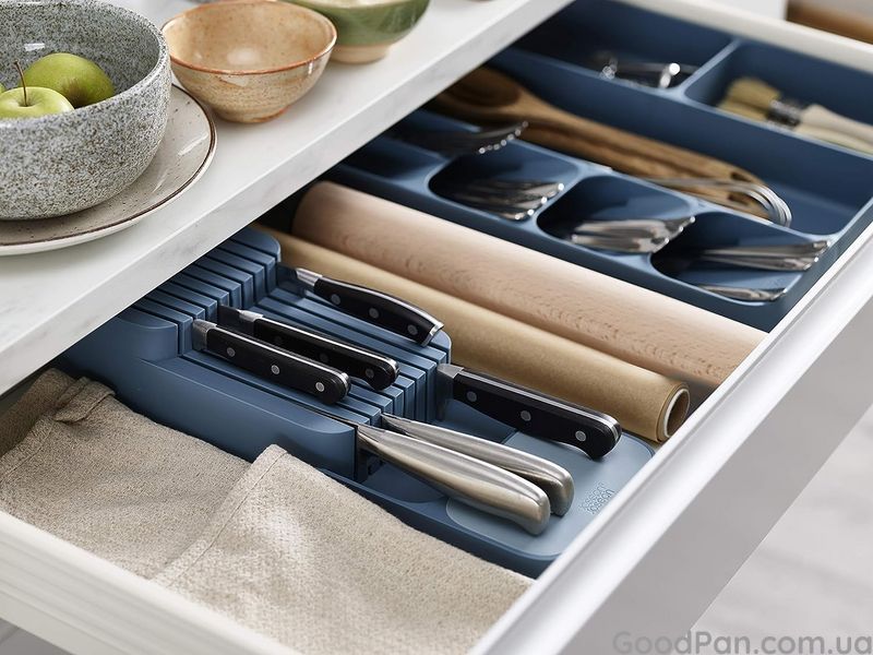 Органайзер на 9 ножей Joseph Joseph Drawer Store синий 85182 фото