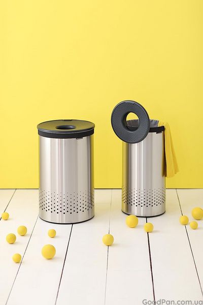 Бак для білизни Brabantia 35 л, матова сталь 103469 фото