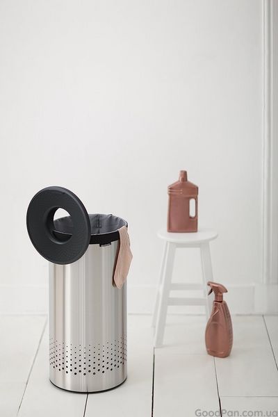 Бак для білизни Brabantia 35 л, матова сталь 103469 фото