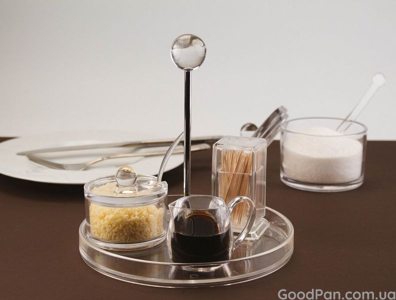 Подставка круглая с ручкой из акрила One Chef, диаметр 18 см, высота 18 см 604032 фото