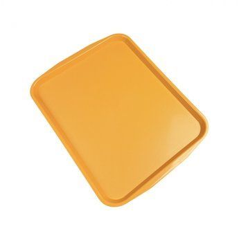 Піднос прямокутний з ручками One Chef жовтий, 46&times;36 см 504636 фото