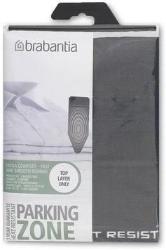 Чехол для гладильной доски с термостойкой зоной для утюга Brabantia - D (135x45х0.2 см), титановые овалы 266782 фото