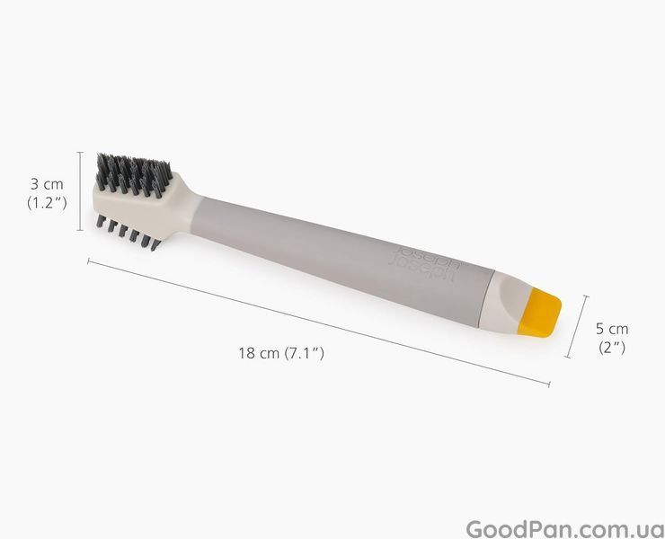 Щітка 3 в 1 для очищення важкодоступних місць Joseph Joseph CleanTech 18&times;5&times;3 см 6500021 фото