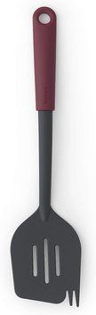 Лопатка с вилкой Brabantia Tasty 32 см, бордовая 122781 фото