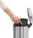 Ведро для мусора Brabantia Pedal Bin 5 л, стальное-матовое 112645 фото 2