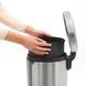 Ведро для мусора Brabantia Pedal Bin 5 л, стальное-матовое 112645 фото 5