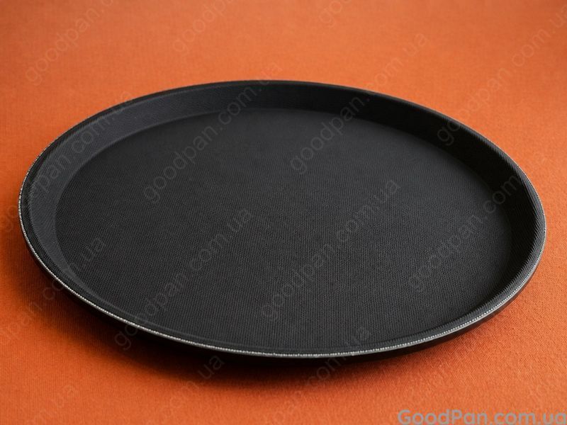 Таця з антикозним покриттям чорна One Chef 28 см 201230 фото