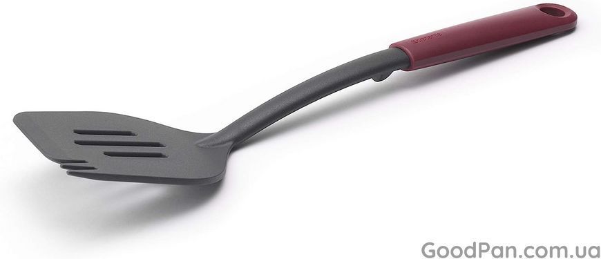 Лопатка с вилкой Brabantia Tasty 32 см, бордовая 122781 фото