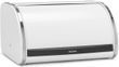 Хлебница Brabantia Roll Top со сдвигающейся крышкой 26.5x31.6x17.3 см, белая