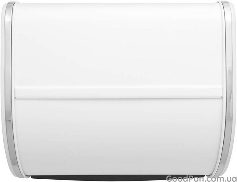 Хлебница Brabantia Roll Top со сдвигающейся крышкой 26.5x31.6x17.3 см, белая 306044 фото