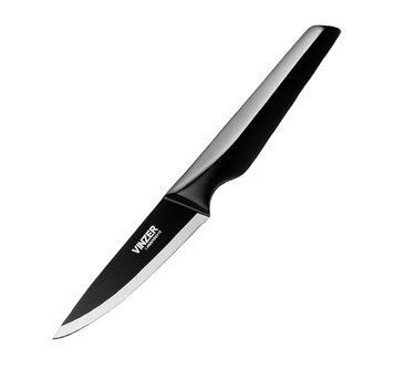 Ніж для овочів Vinzer Nero 8.9 см 50299 фото