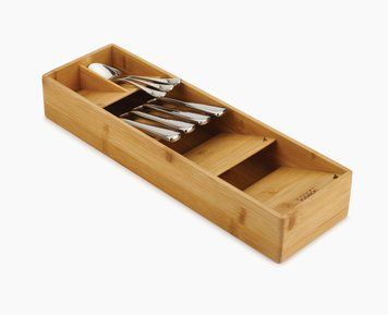 Органайзер для столовых приборов из бамбука Joseph Joseph Drawer Store Bamboo 6х12.2х39.8 см 85168 фото