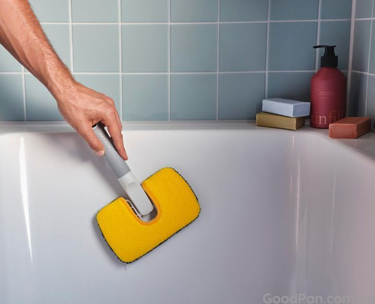 Змінна мікрофіброва насадка для щітки Joseph Joseph CleanTech Surface Scrubber 11&times;18&times;2 см 6500028 фото