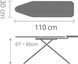 Дошка прасувальна з підставкою для парової праски Brabantia - A (110x30 см), крижана вода 100628 фото 8