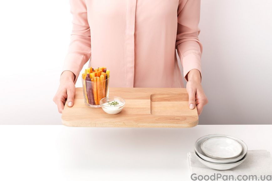 Обробна дошка для овочів Brabantia Profile Line 40x25 см 260742 фото