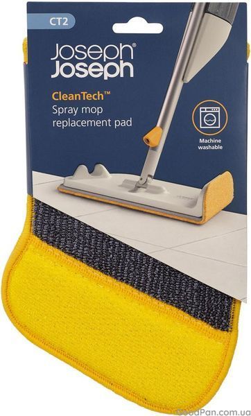 Змінна мікрофіброва насадка для швабри Joseph Joseph CleanTech Spray Mop 43&times;15 см 65006 фото