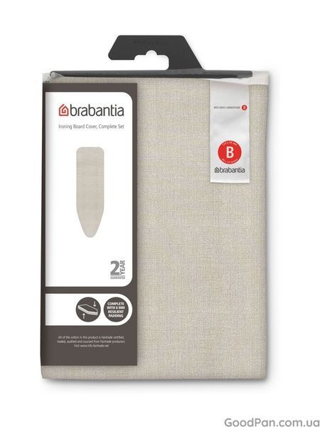 Чохол для прасувальної дошки Brabantia Denim Grey 124х38 см (B), поролон 8 мм 236204 фото