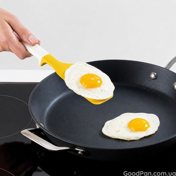 Лопатка силіконова для яєчні Joseph Joseph Elevate Egg , жовта (20122) 20122 фото