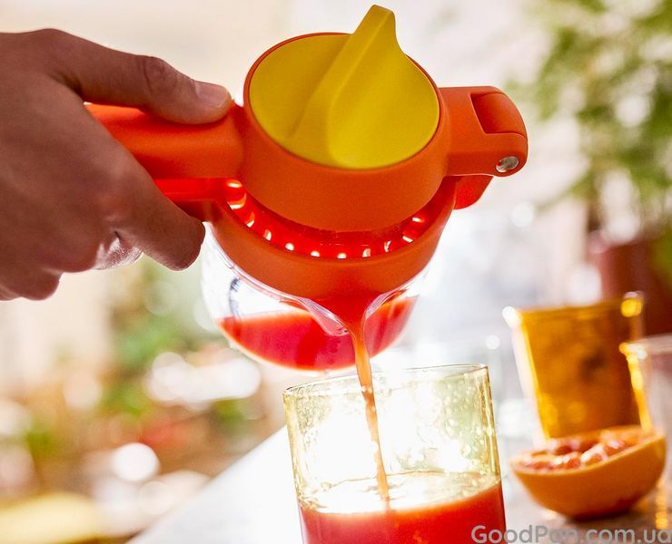 Цитрус-прес з чашею 0.3 л. Joseph Joseph JuiceMax Plus подвійної дії 1000086 фото