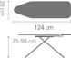 Гладильная доска с подставкой для парового утюга Brabantia - B (124x38 см), джинсовый синий 134265 фото 6