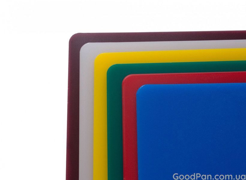 Дошка обробна One Chef двостороння LDPE 40&times;30&times;1 см, біла 113052 фото