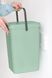Ведро для мусора Brabantia Sort & Go 16 л, мятное 211867 фото 3