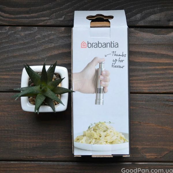 Набор мельниц для соли и перца Brabantia 14 см, 2 шт 611407 фото