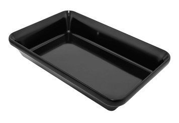 Блюдо для викладення продуктів з меламіну One Chef 20&times;15&times;5.5 см, чорне 505308 фото