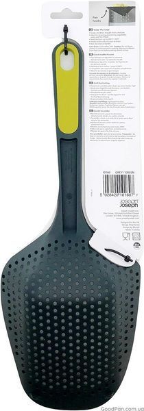Шумівка велика Joseph Joseph Scoop Plus NEW 34 см, чорна 10160 фото