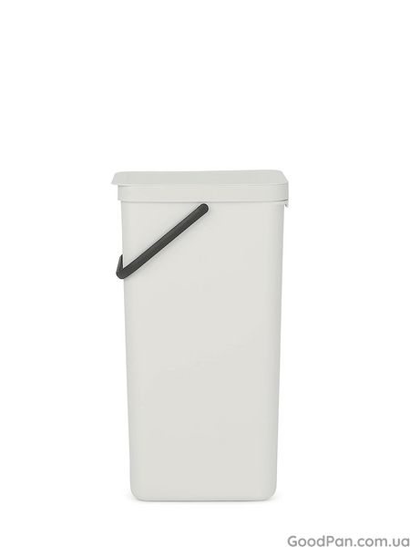 Відро для сміття Brabantia Sort & Go 40 л, сіре 214424 фото