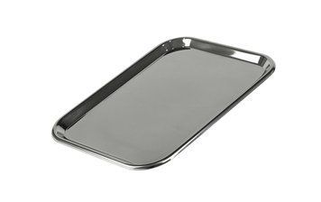 Таця прямокутна з нержавіючої сталі One Chef 31х23х1 см 514001 фото