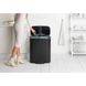 Відро для сміття двосекційне Brabantia Bo Pedal Bin 2x30 л, чорне 211508 фото 4