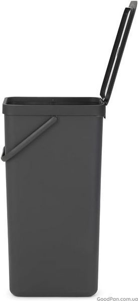 Відро для сміття Brabantia Sort & Go 40 л, темно-сіре 251047 фото