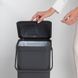 Відро для сміття Brabantia Sort & Go 40 л, темно-сіре 251047 фото 4