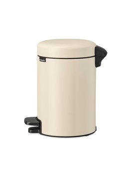 Ведро для мусора Brabantia Pedal Bin 3 л, бежевое 149887 фото