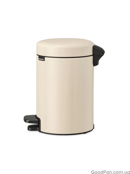 Відро для сміття Brabantia Pedal bin 3 л, пісочне 149887 фото