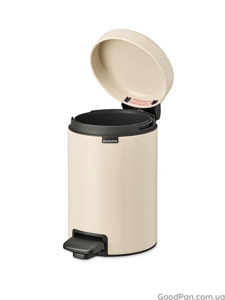 Відро для сміття Brabantia Pedal bin 3 л, пісочне 149887 фото