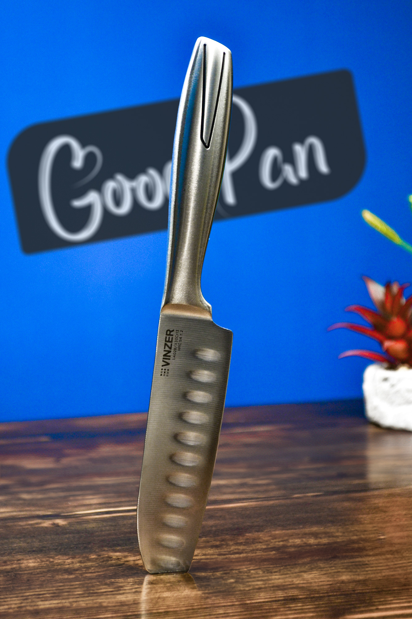 Ніж Santoku Vinzer Global 12.7 см